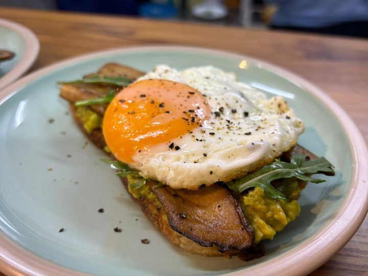 Mushrooms, Avocado & Egg